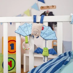 Babyschalenanhänger Fledermaus