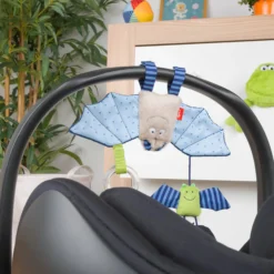 Babyschalenanhänger Fledermaus