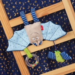 Babyschalenanhänger Fledermaus