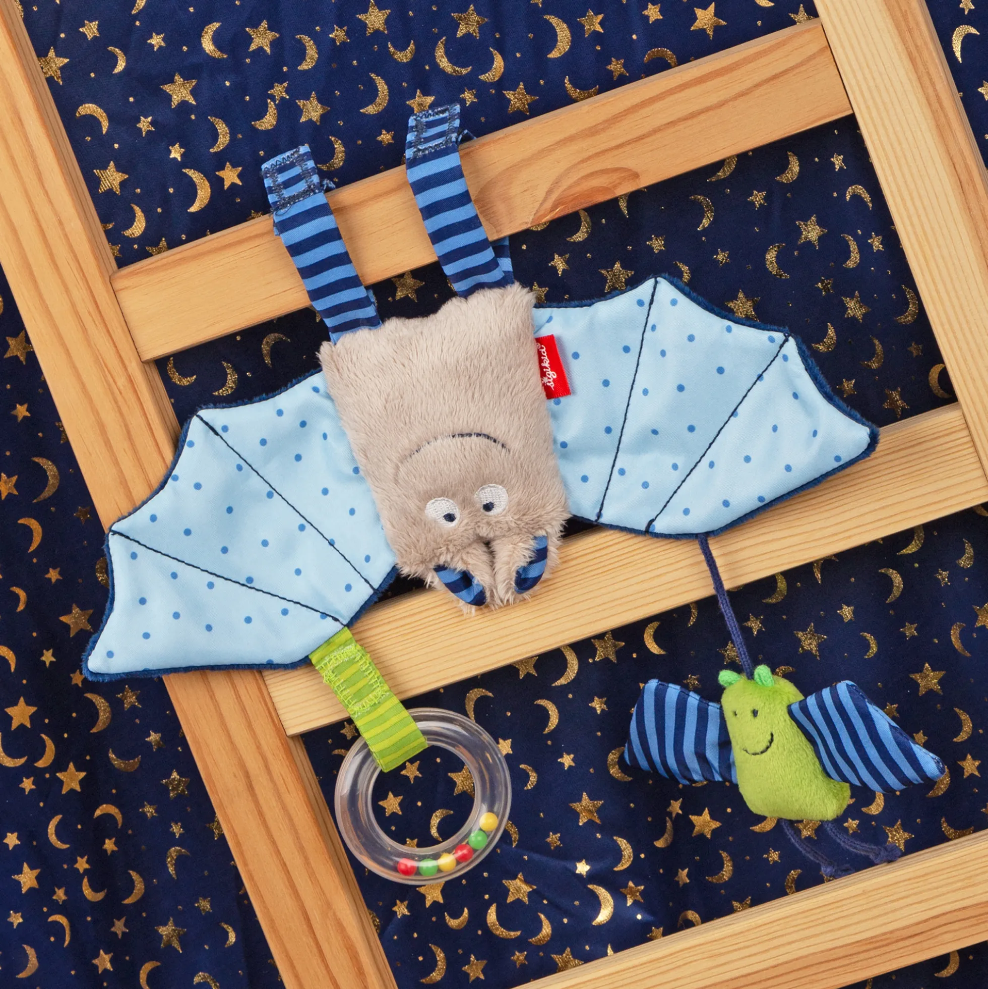 Babyschalenanhänger Fledermaus