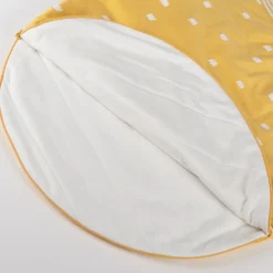 Baby Schlafsack Mäuschen wattiert, gelb