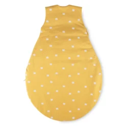 Baby Schlafsack Mäuschen wattiert, gelb
