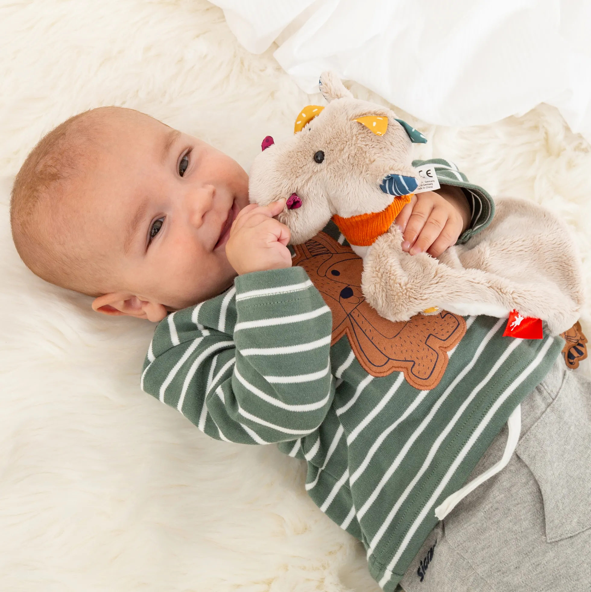Baby Schnuffeltuch Drache