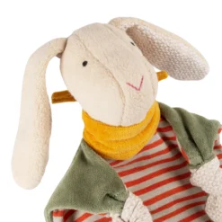 Baby Schnuffeltuch Hase, Bio-Baumwolle/Schurwolle, Pure Collection
