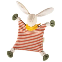 Baby Schnuffeltuch Hase, Bio-Baumwolle/Schurwolle, Pure Collection