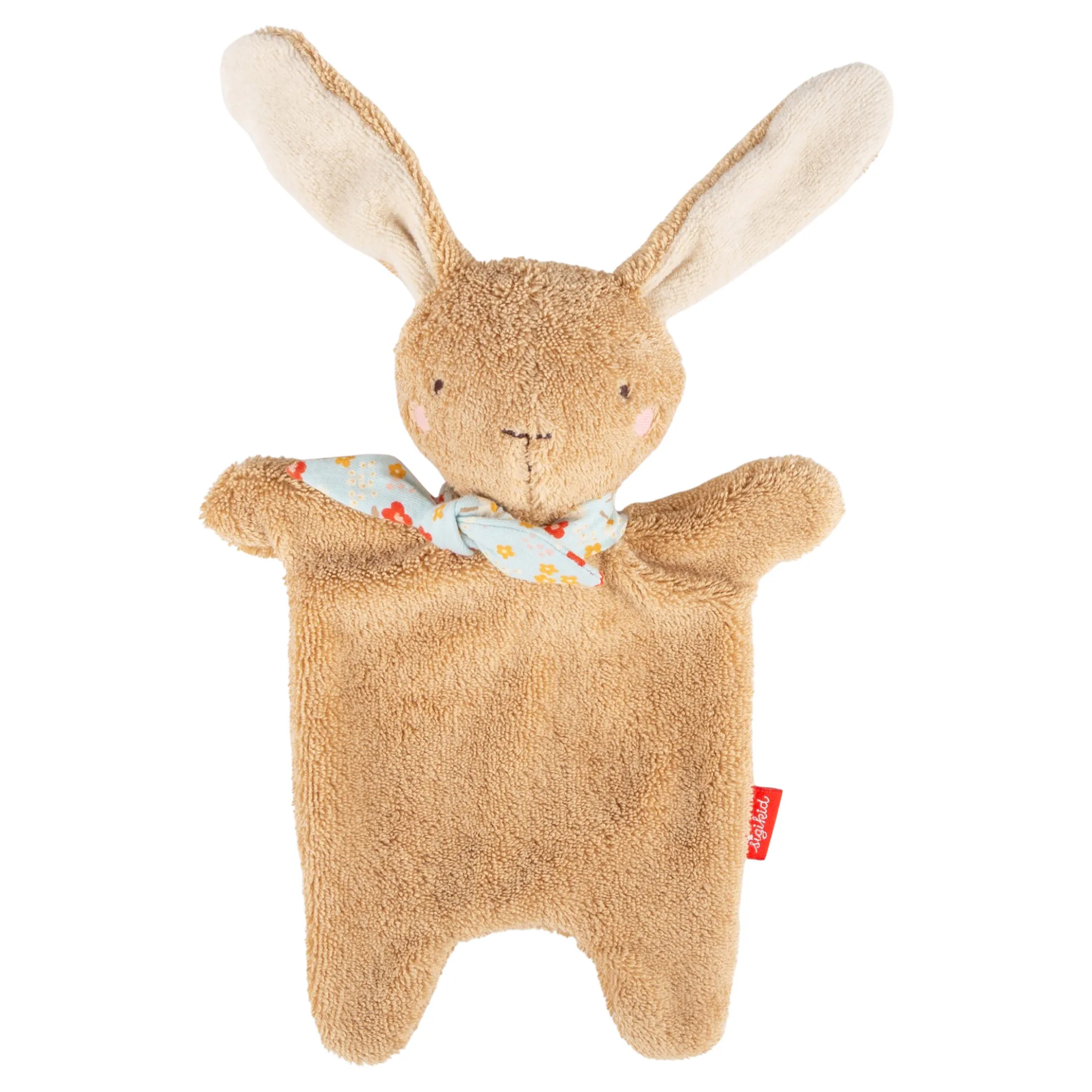 Baby Schnuffeltuch Hase, braun