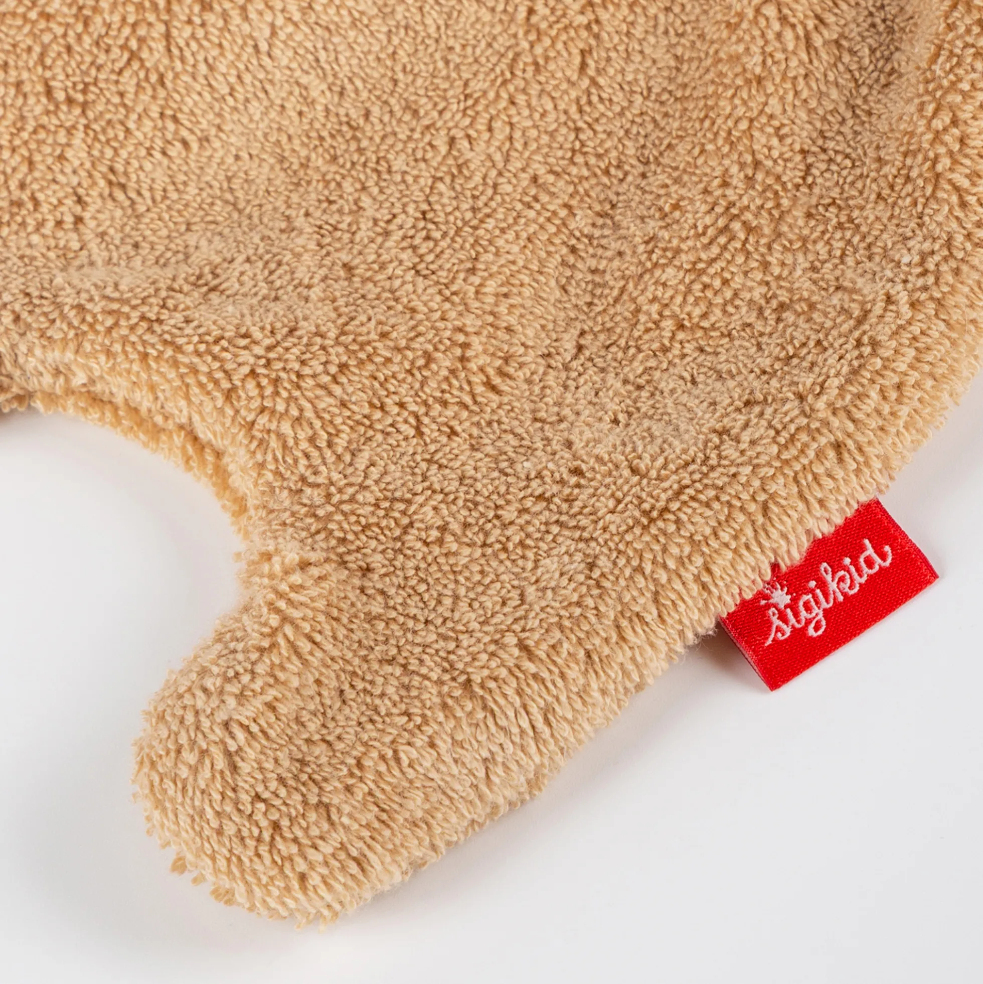 Baby Schnuffeltuch Hase, braun