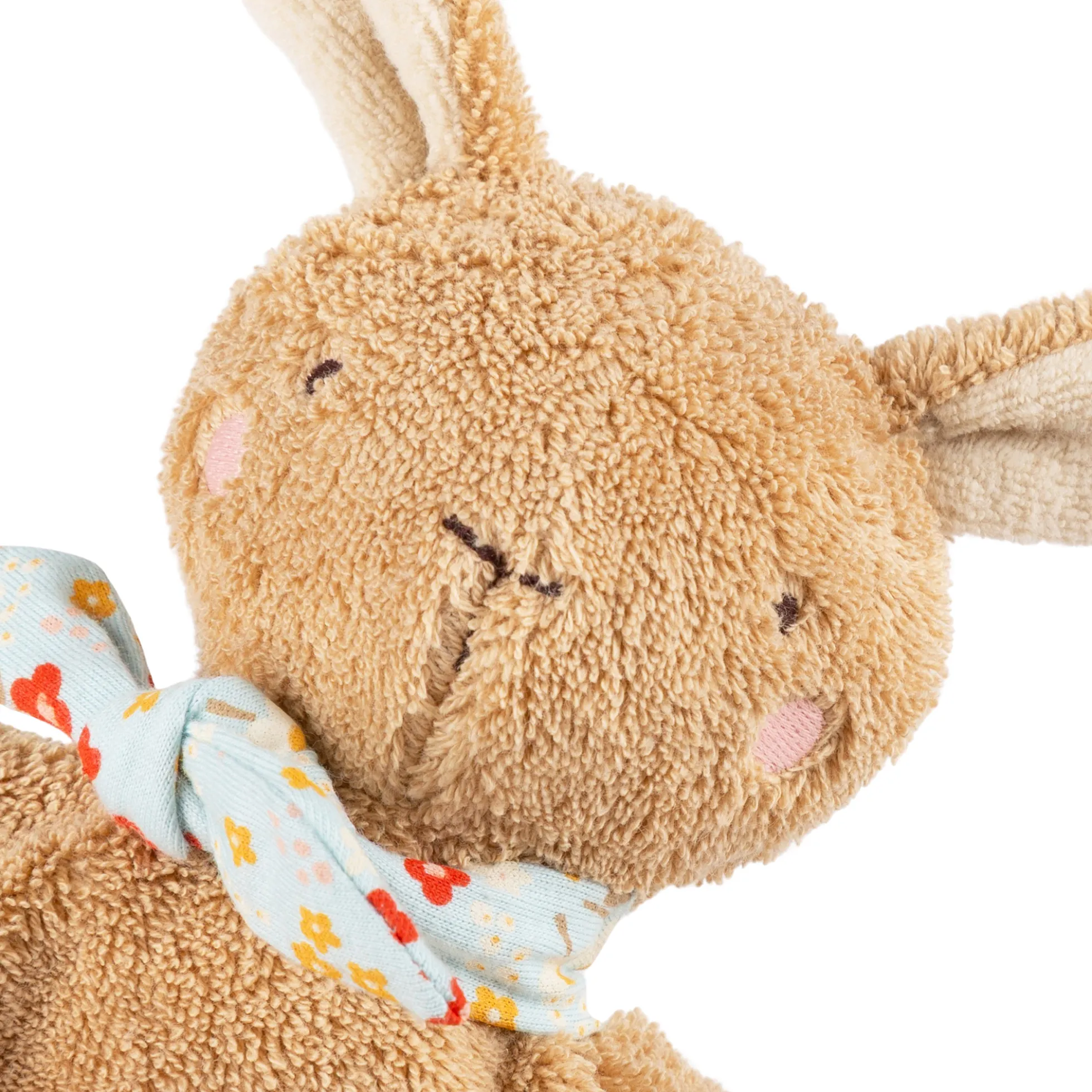 Baby Schnuffeltuch Hase, braun