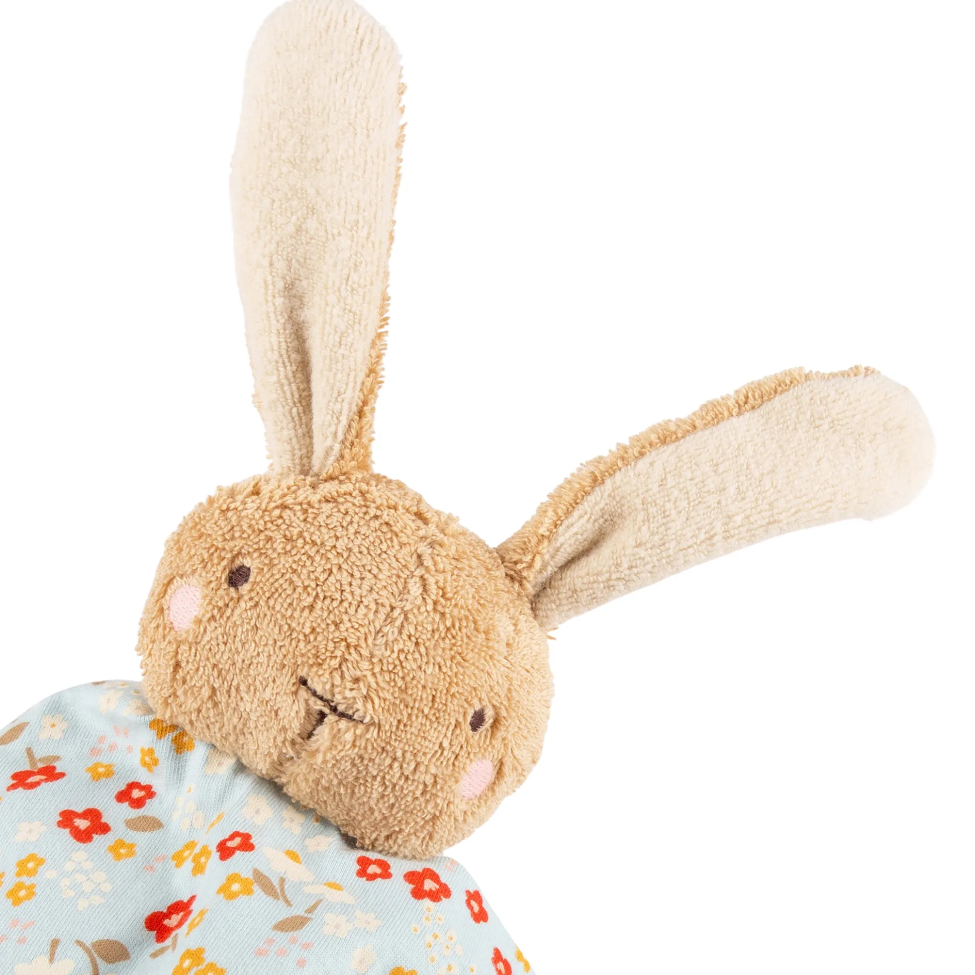 Baby Schnuffeltuch Hase, braun