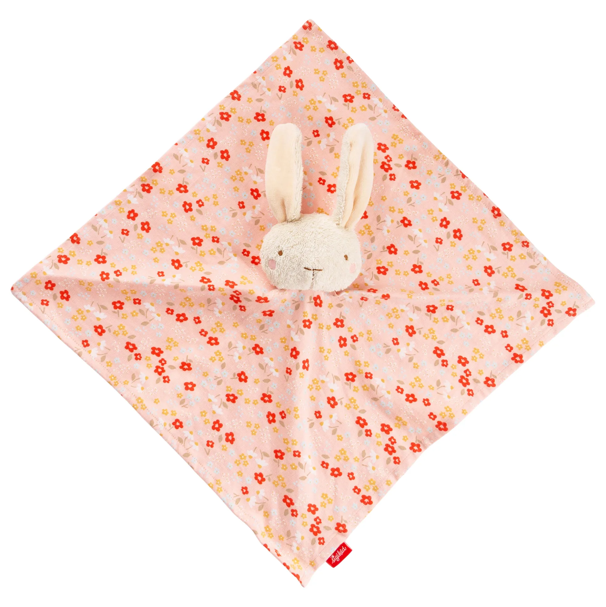 Baby Schnuffeltuch Hase, weiß