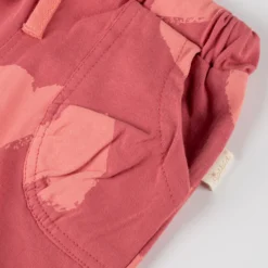Baby Shorts mit Herzchen Print, rosarot