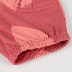 Baby Shorts mit Herzchen Print, rosarot