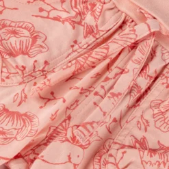 Baby Shorts mit Vögelchen Print, rosa