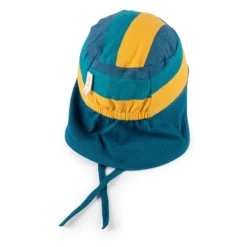Baby Sommerhut mit Nackenschutz Fahrzeuge, hellblau