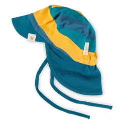 Baby Sommerhut mit Nackenschutz Fahrzeuge, hellblau