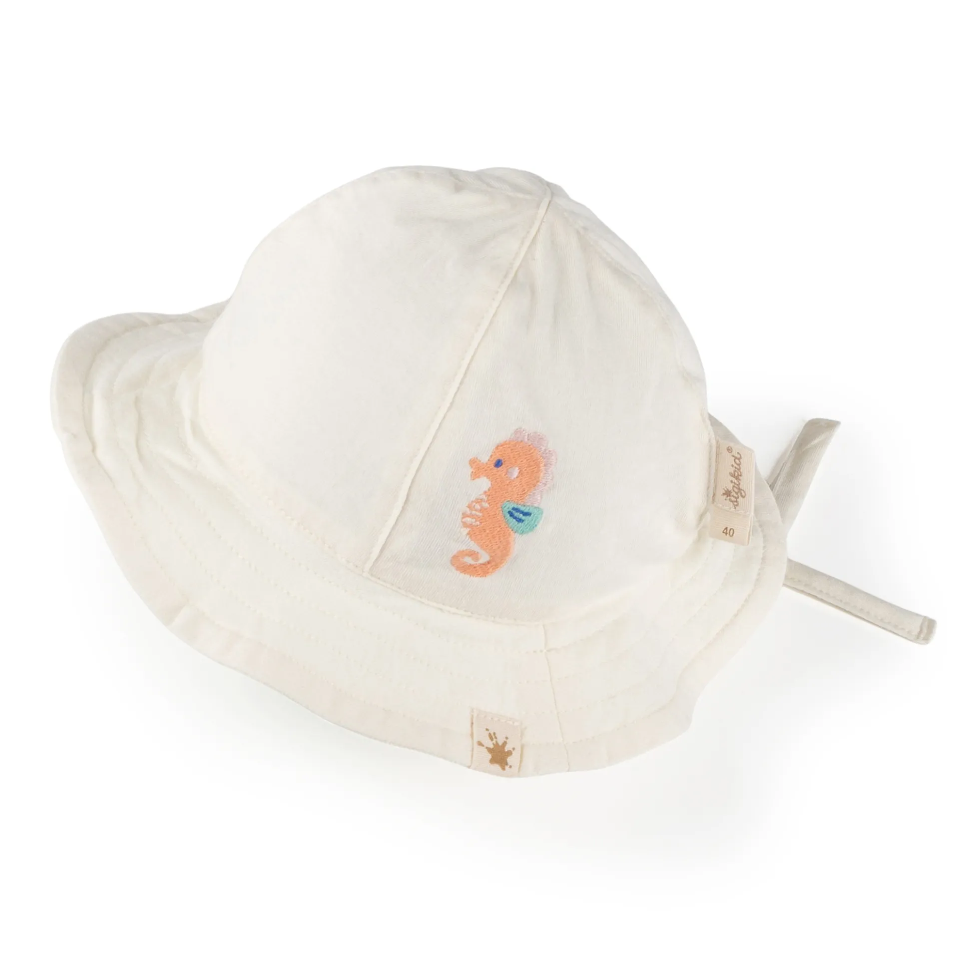 Baby Sonnenhut Seepferdchen, weiß