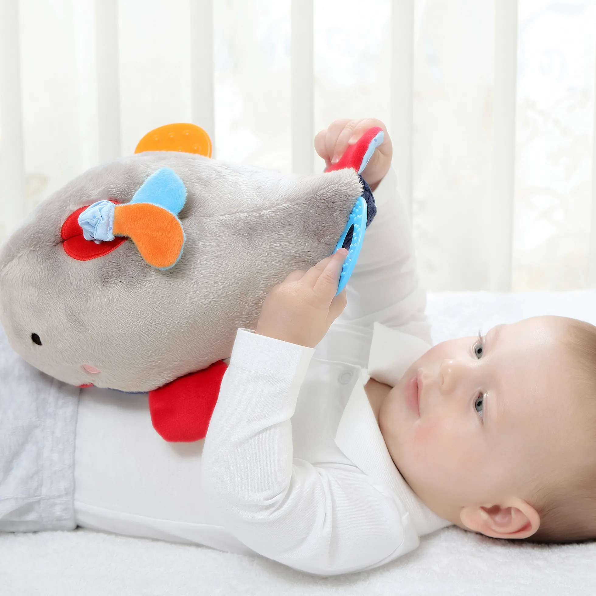 Babyspielzeug Wal mit Funktion