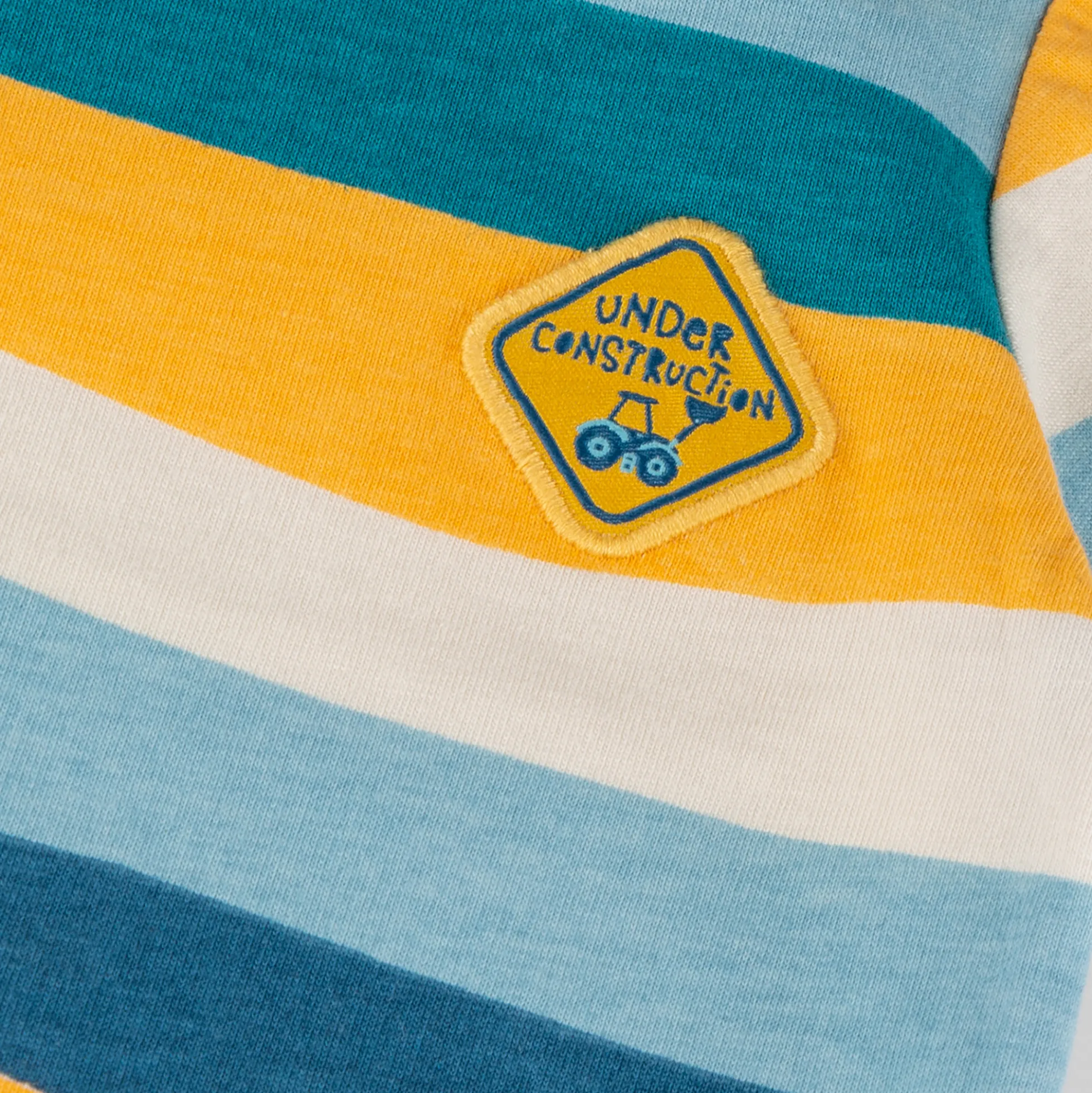 Baby Streifen T-Shirt Fahrzeuge