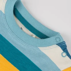 Baby Streifen T-Shirt Fahrzeuge