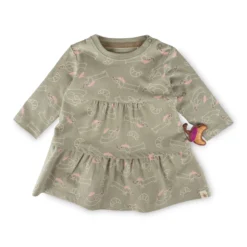 Baby Stufenkleid bedruckt, Petit Croissant