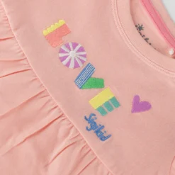 Baby Stufenkleid Love, rosa, Summer Vibes