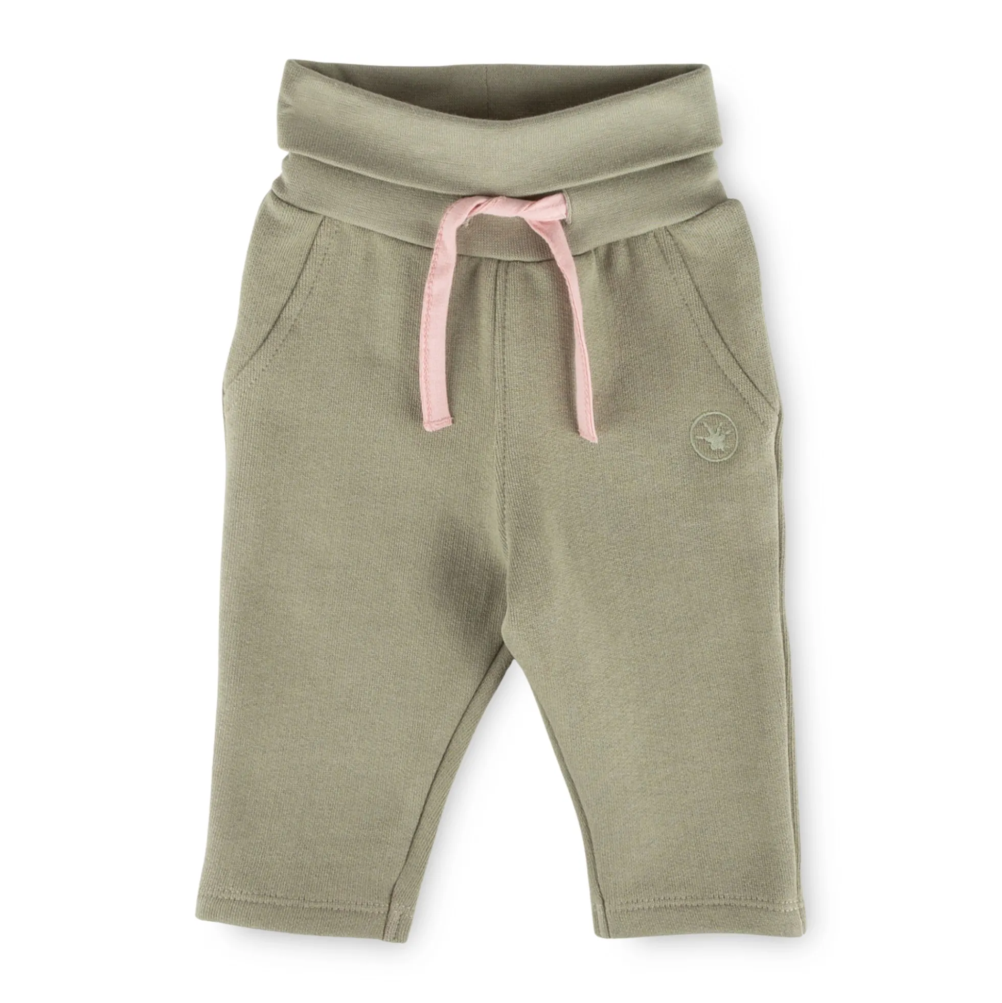 Baby Sweathose grün, Petit Croissant