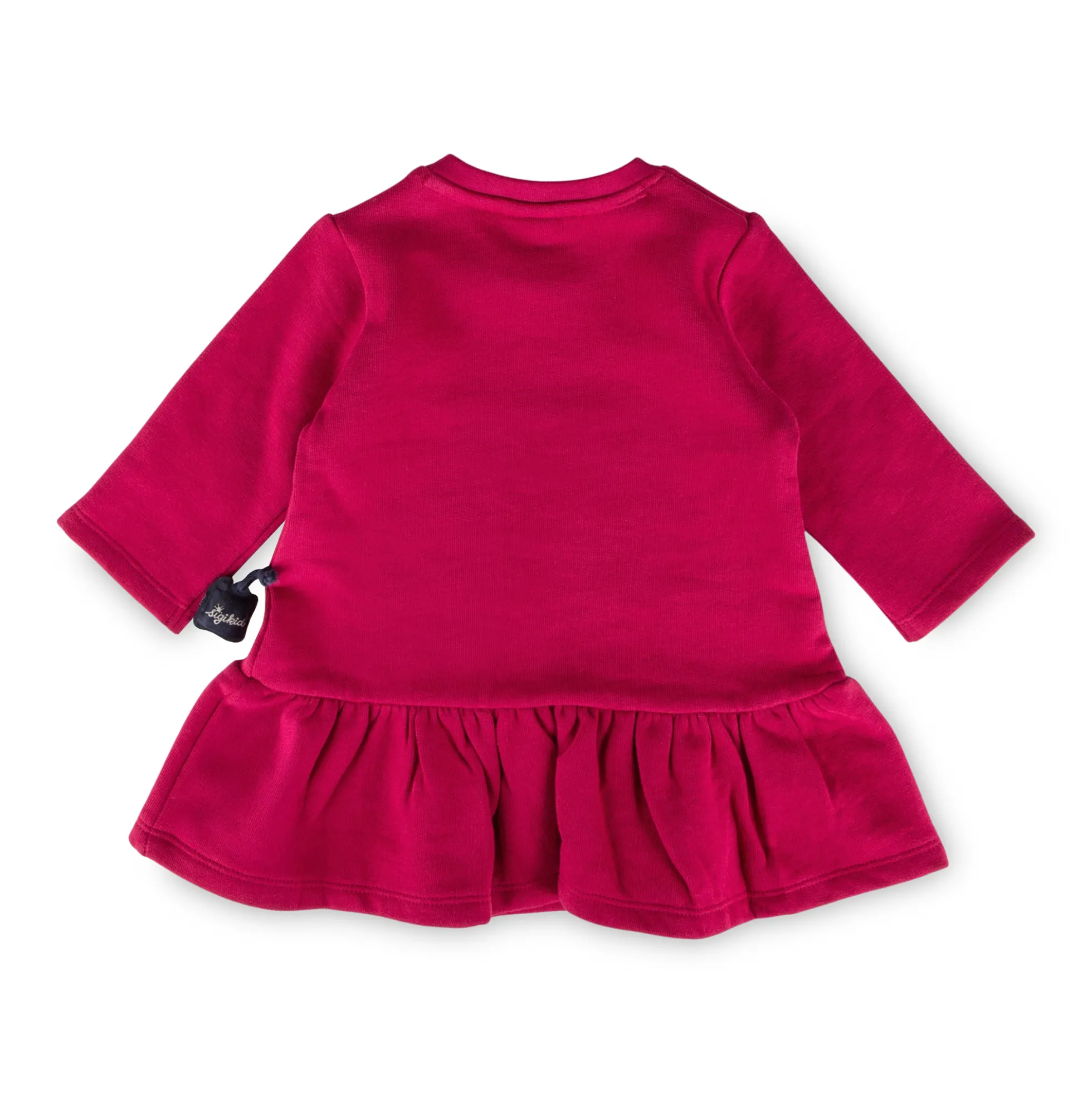 Baby Sweatkleid Hase, pink