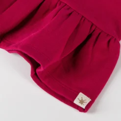 Baby Sweatkleid Hase, pink