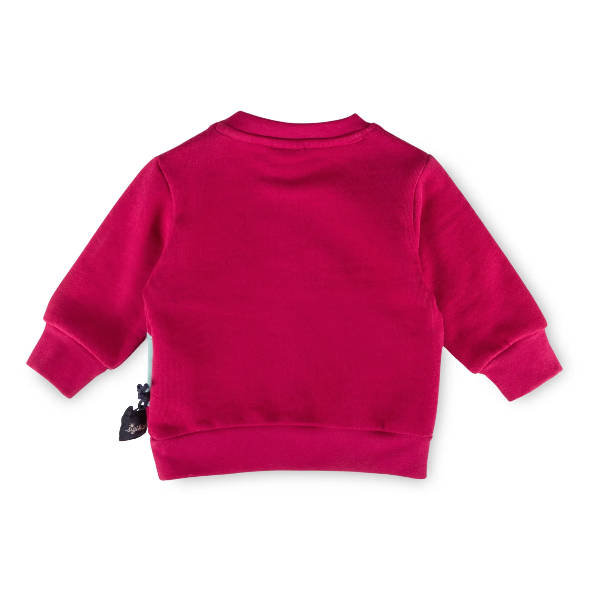 Baby Sweatshirt Katze und Maus, pink