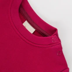 Baby Sweatshirt Katze und Maus, pink
