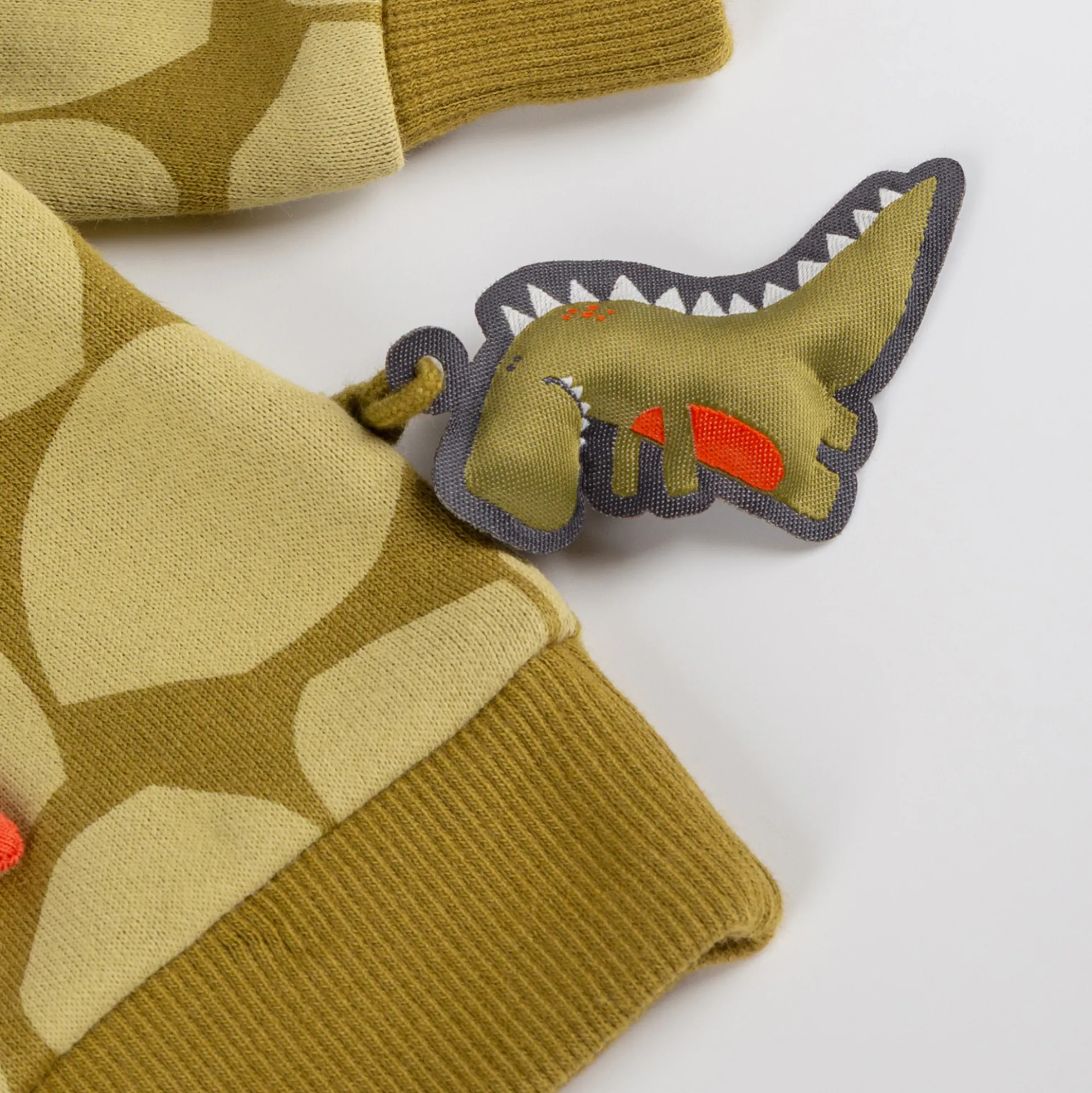 Baby Sweatshirt mit Fronttasche, Dino Fun