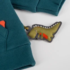 Baby Sweatshirt Roar mit Fronttasche, Dino Fun