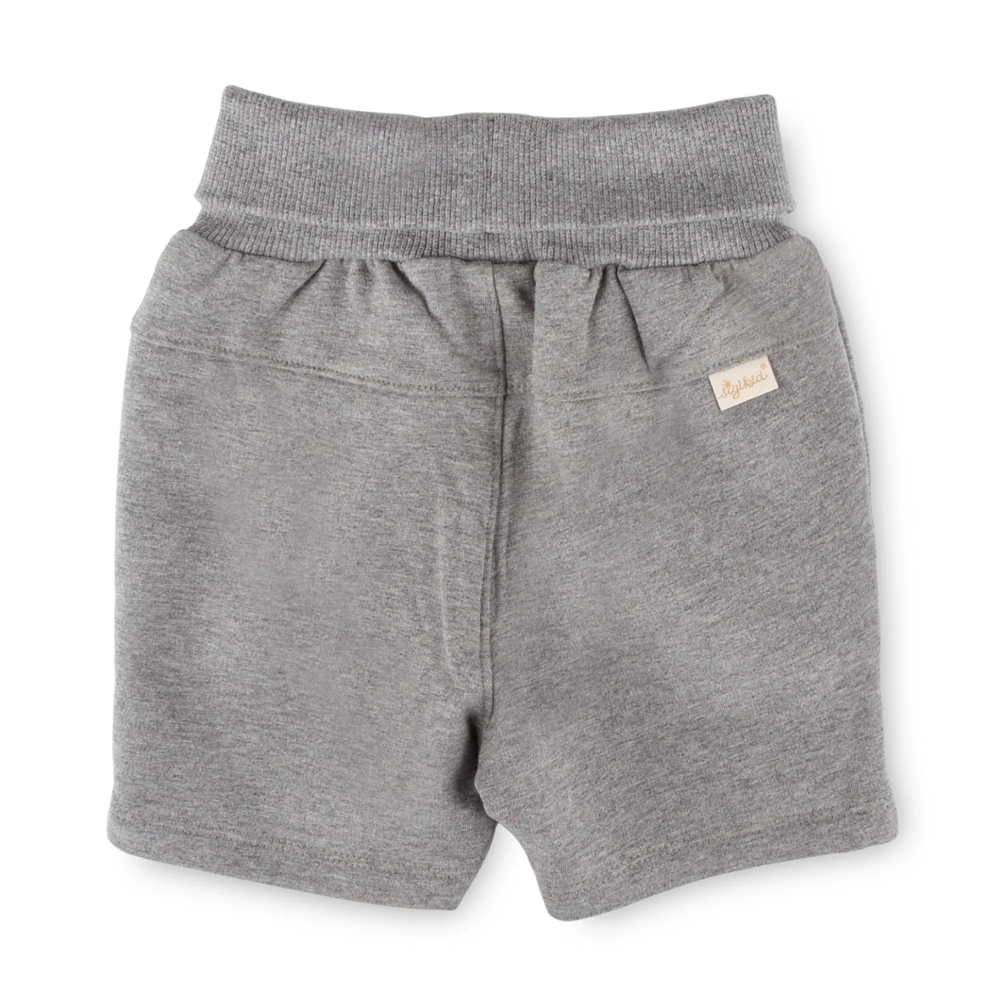 Baby Sweatshorts Fahrzeuge, grau
