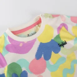 Baby T-Shirt Blumenwiese, Summer Vibes