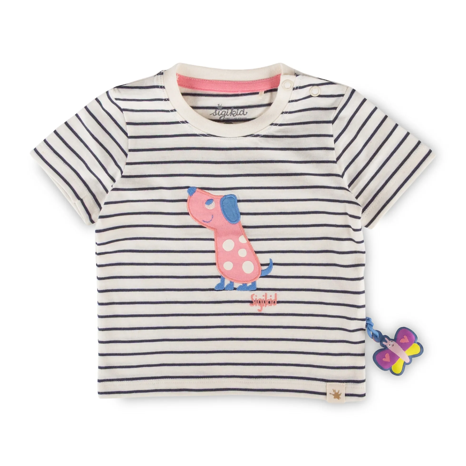 Baby T-Shirt bunter Hund, Summer Vibes