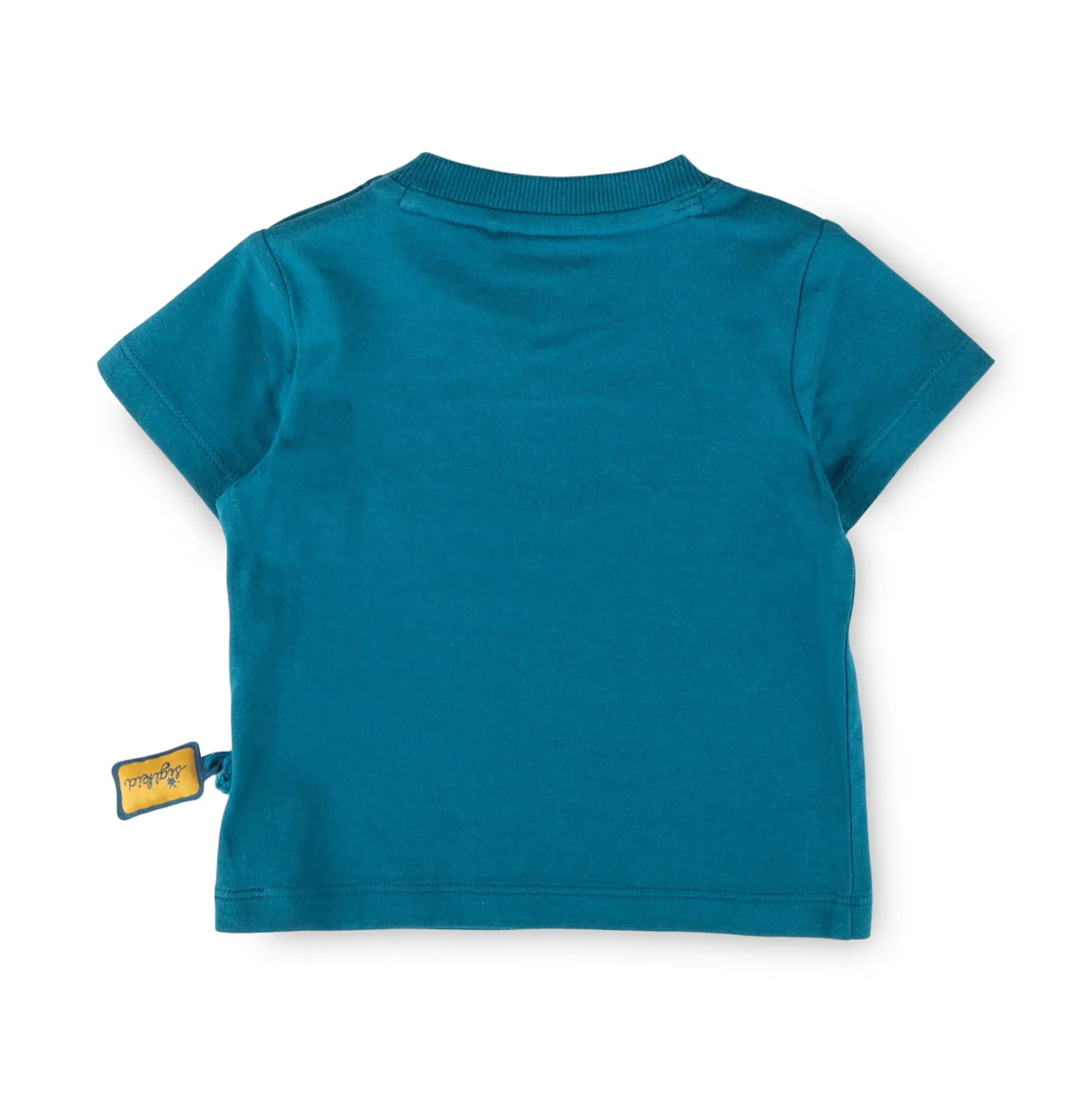Baby T-Shirt Fahrzeuge, blaugrün