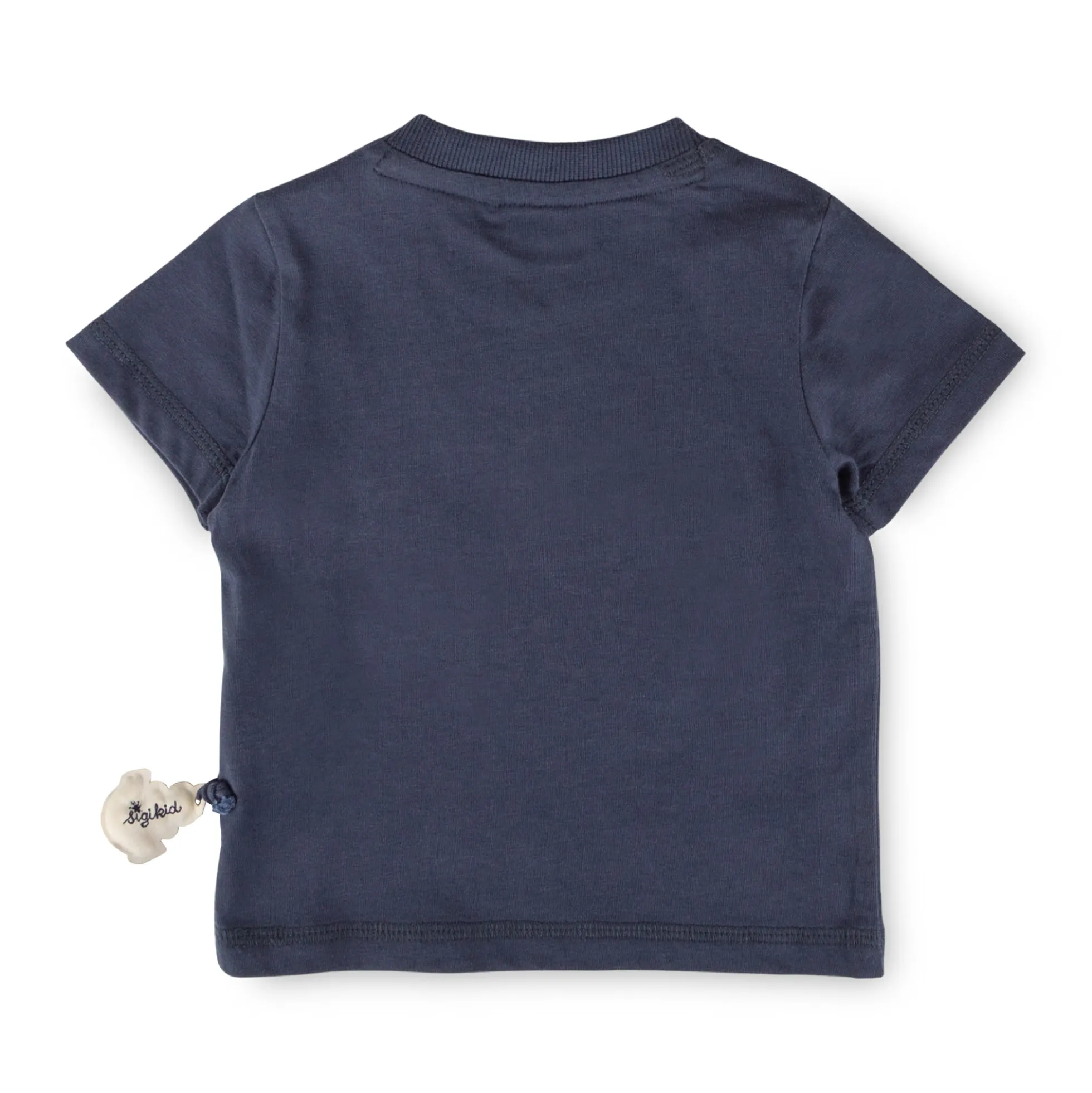 Baby T-Shirt Oktopus, blau