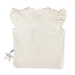 Baby T-Shirt Seepferdchen, weiß