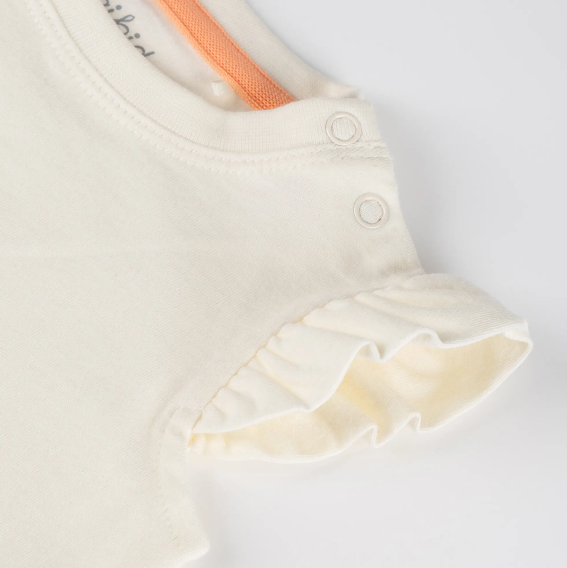 Baby T-Shirt Seepferdchen, weiß