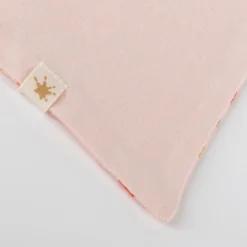 Baby Wendehalstuch Blümchen Print, rosa