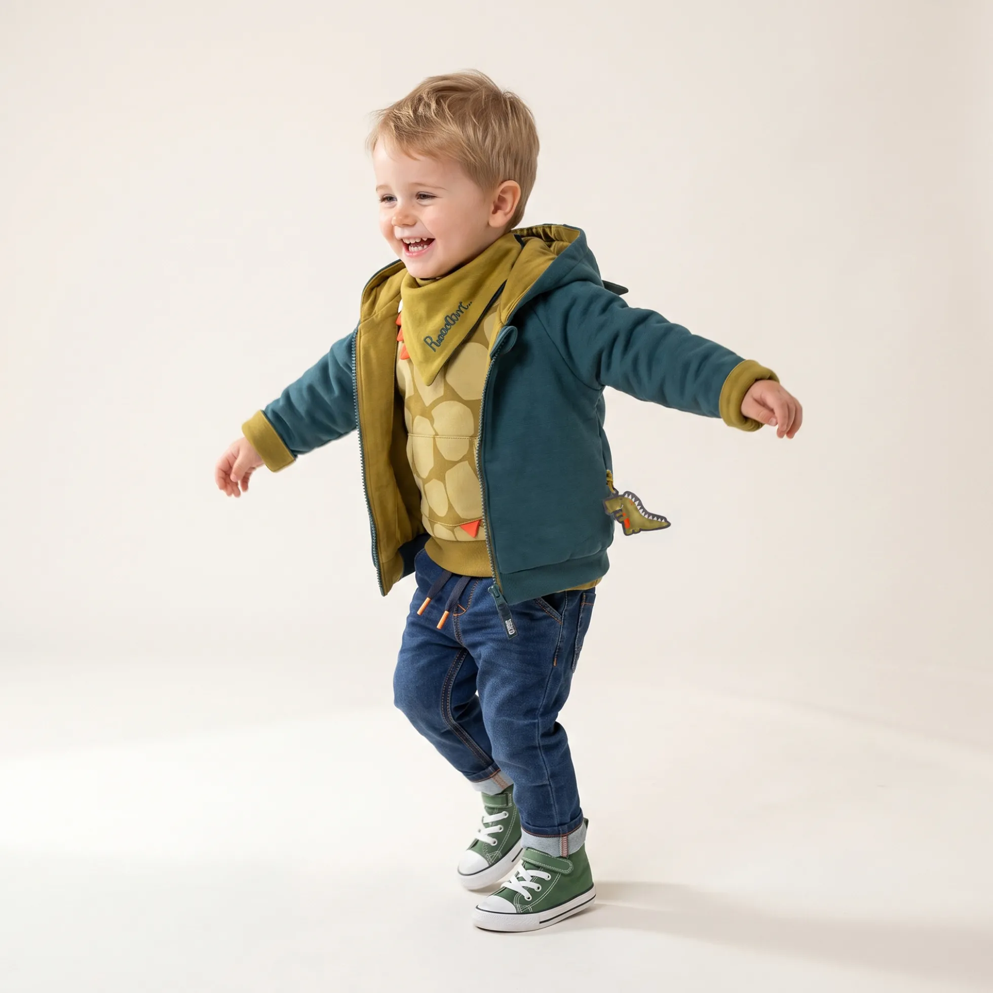 Baby Wendehalstuch Dino Fun