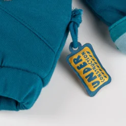 Baby Wendejacke Fahrzeuge, gestreift/uni grün