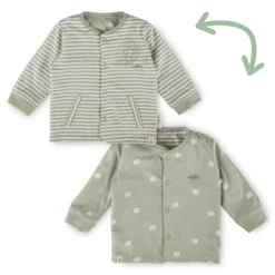 Baby Wendejacke, grün