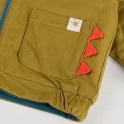 Baby Wendejacke mit Kapuze, Dino Fun