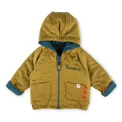 Baby Wendejacke mit Kapuze, Dino Fun