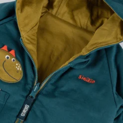 Baby Wendejacke mit Kapuze, Dino Fun