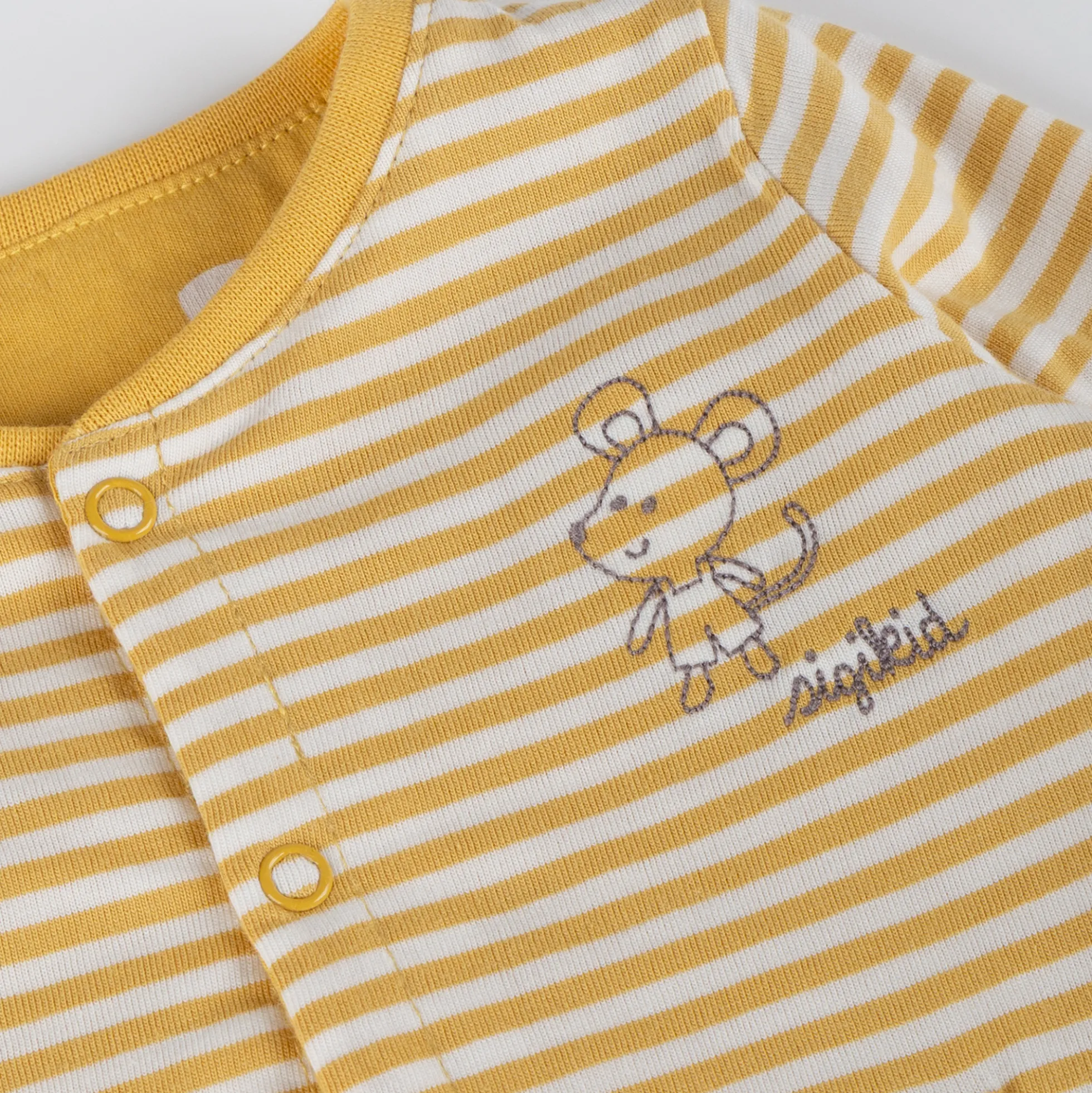 Baby Wendejacke Mäuschen, gelb
