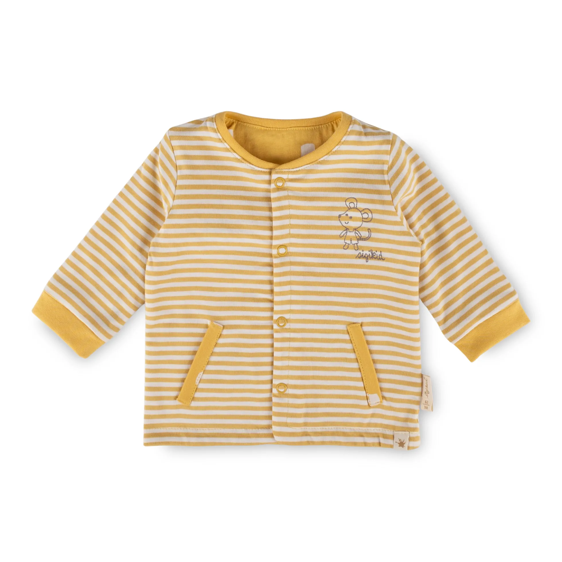 Baby Wendejacke Mäuschen, gelb