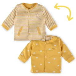 Baby Wendejacke Mäuschen, gelb