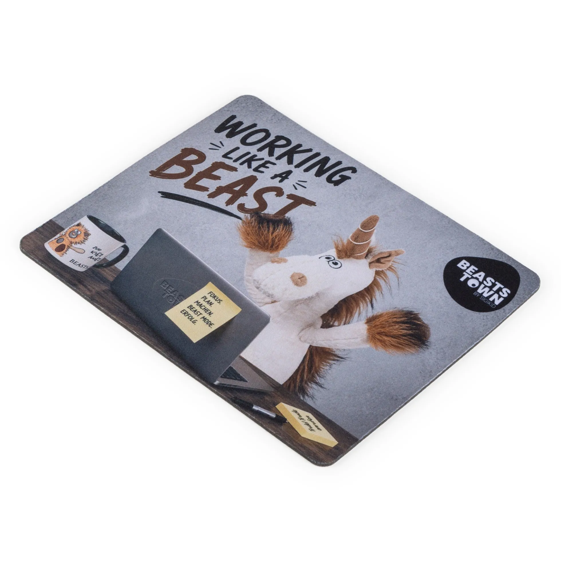 Beasts Mousepad "Working like a Beast"